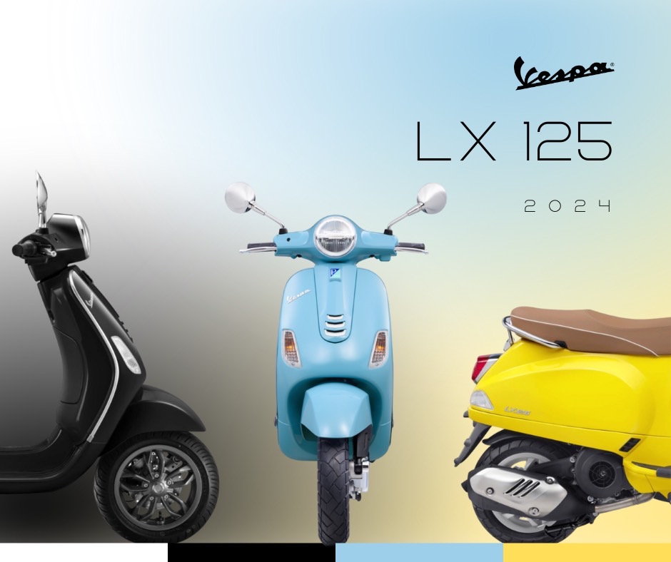 偉士牌 Vespa【限時優惠】－2024年新款 LX125系列促銷中｜把握此時購入的理由